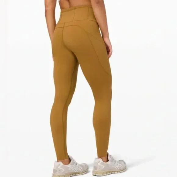 10❣️Lululemon High Rise Swift Speed Tight Spiced Bronze Luxtreme Leggings - Picture 3 of 11